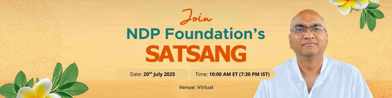 Satsang Banner 20th July 2025 Satsang Banner 20th July 2025
